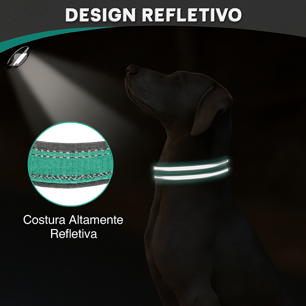 Coleira Confort Reflex - Patabella