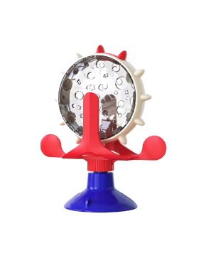 Brinquedo Interativo para Cães e Gatos  Alimentador Inteligente em Formato de Roda.