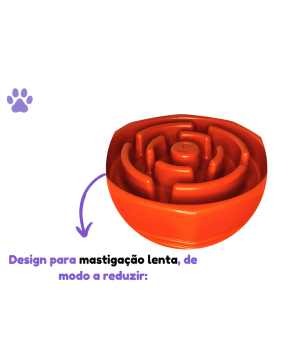 Comedouro Lento Educador - Patabella.