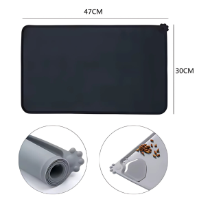 Esteira de Silicone Antiderrapante para Cães e Gatos - Mais Limpeza, Mais Praticidade.