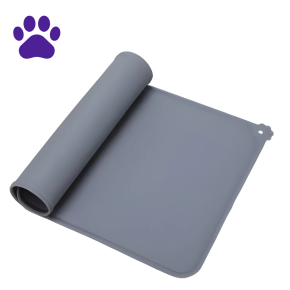 Esteira de Silicone Antiderrapante para Cães e Gatos - Mais Limpeza, Mais Praticidade.
