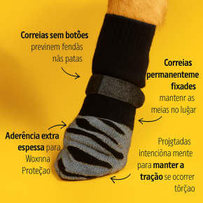 Meias Grip Comfort - Patabella