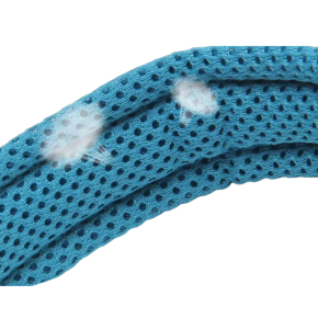 Coleira Acolchoada de Malha Ajustável para Cães.